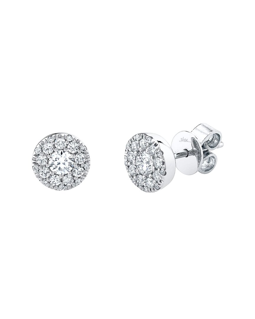 True Diamond 14k 1.00 Ct. Tw. Diamond Earrings