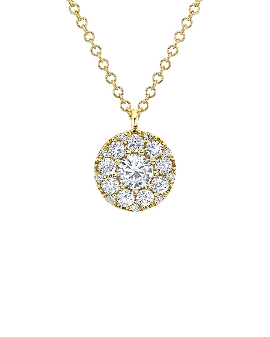 True Diamond 14k 0.50 Ct. Tw. Diamond Necklace In Gold