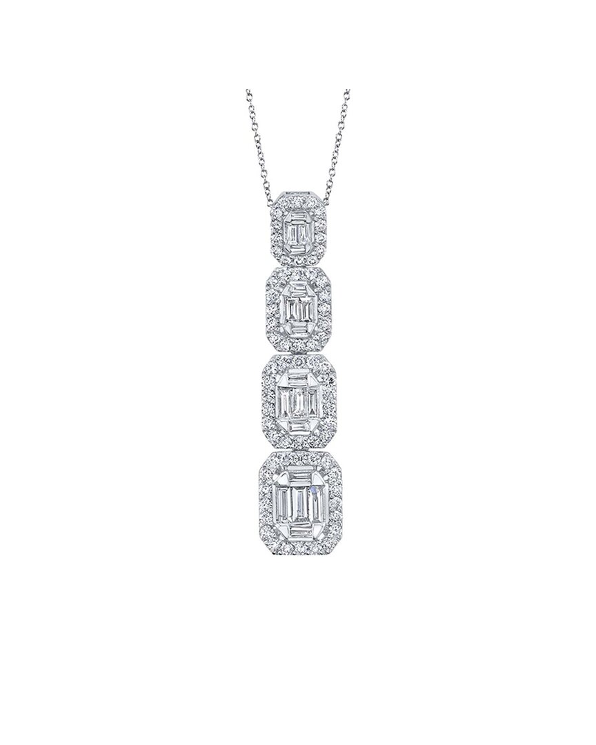 True Diamond 14k 1.39 Ct. Tw. Diamond Necklace