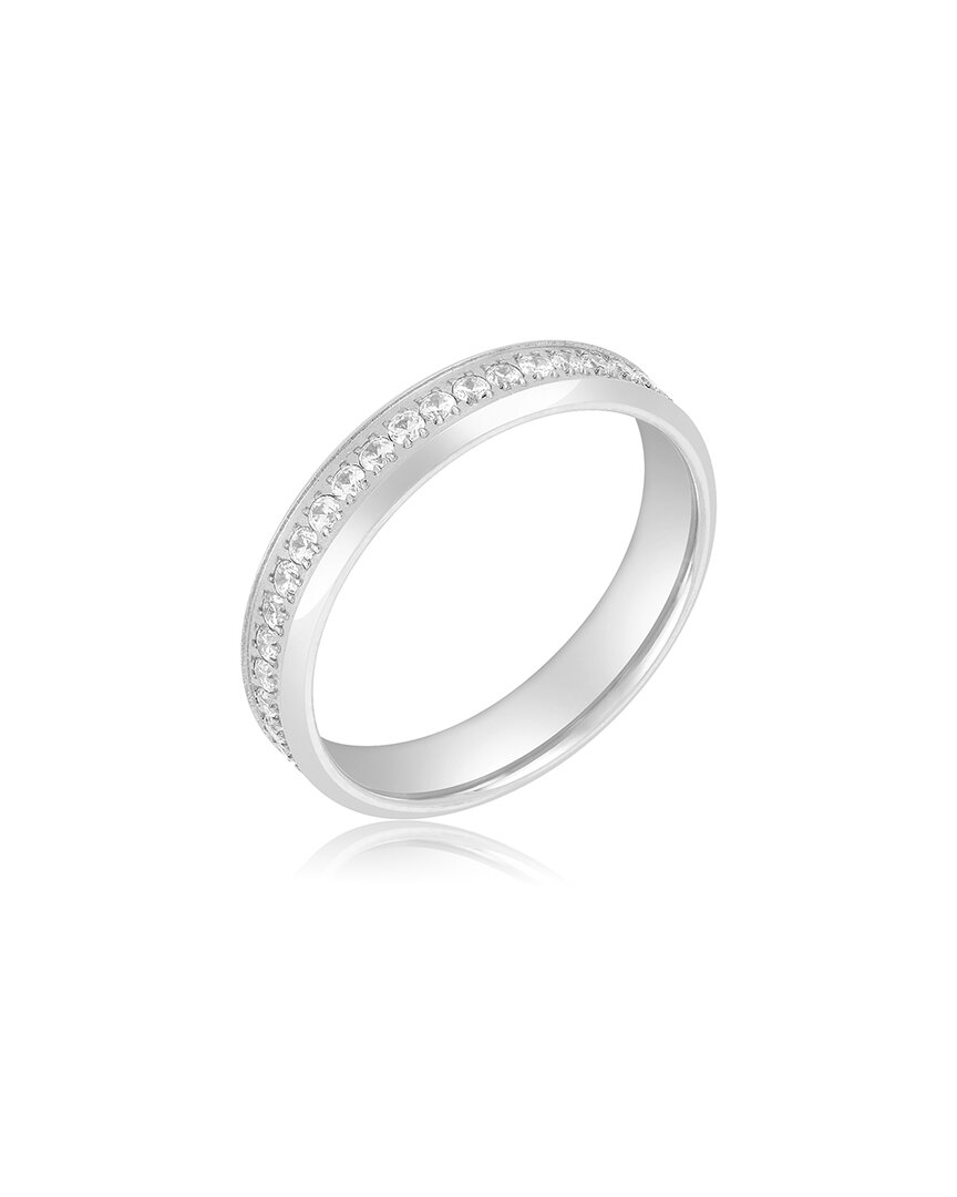 Shop Adornia Stainless Steel Eternity Ring