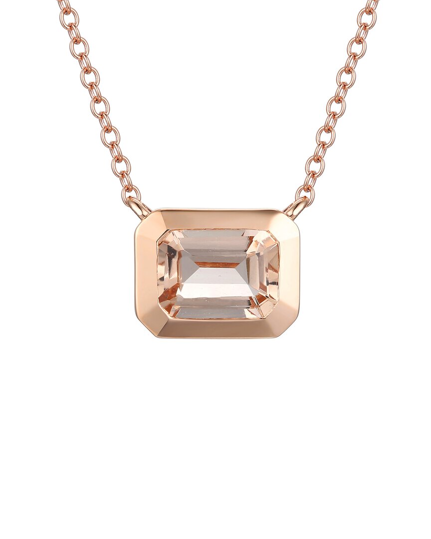 Gregg Ruth 14k 1.00 Ct. Tw. Morganite Pendant In No Color