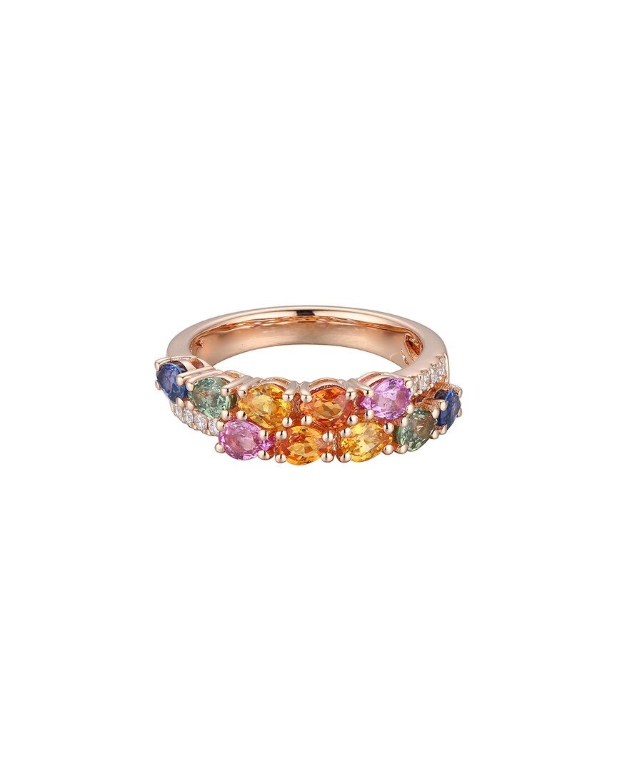 Gregg Ruth 14k 2.24 Ct. Tw. Diamond & Gemstone Ring In No Color