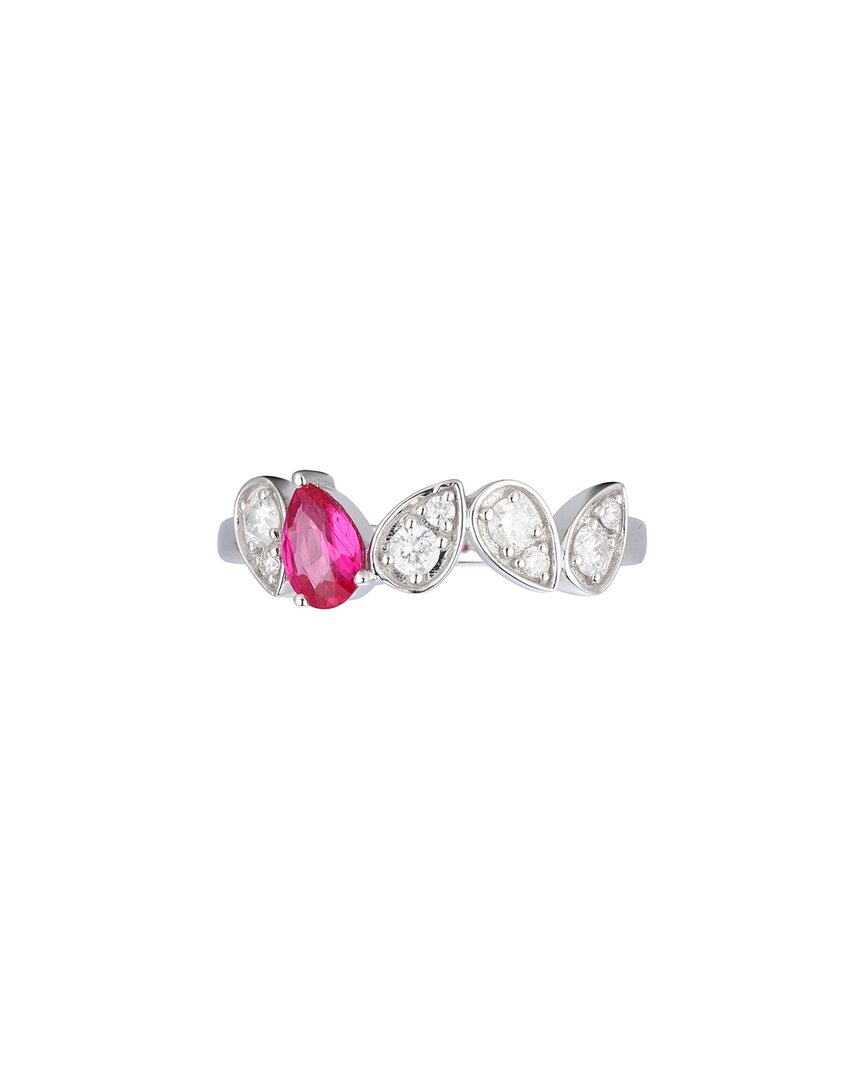 Gregg Ruth 14k 0.67 Ct. Tw. Diamond & Ruby Ring In No Color