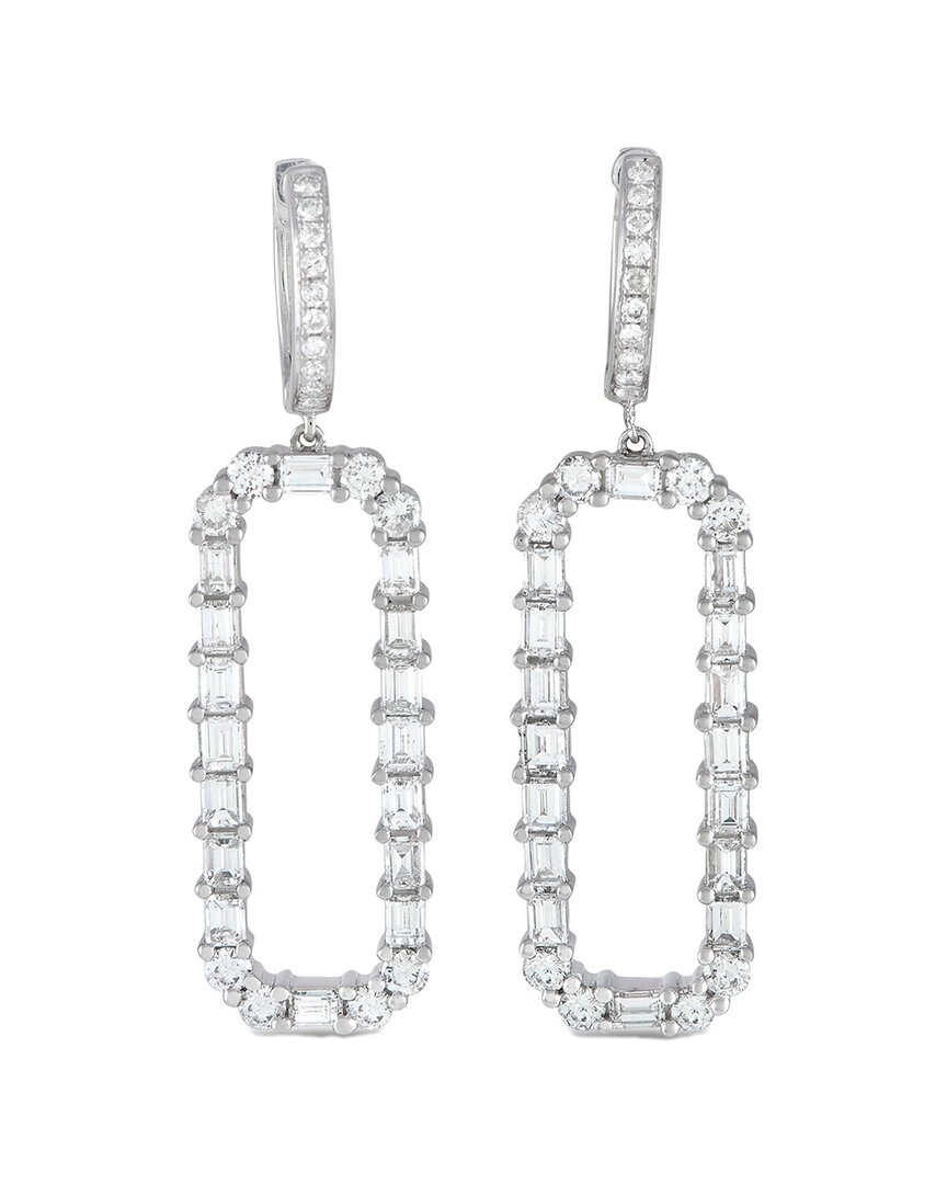 Diamond Select Cuts 18k 4.30 Ct. Tw. Diamond Dangle Earrings