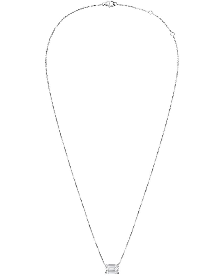 Diana M Lab Grown Diamonds Diana M. 14k 4.00 Ct. Tw. Lab-grown Diamond Pendant Necklace
