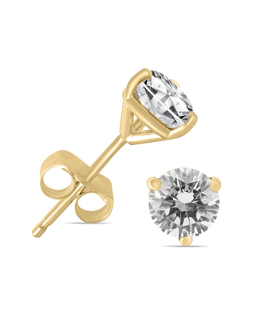 Diamond Select Cuts 14k 0.50 Ct. Tw. Diamond Studs In Gold