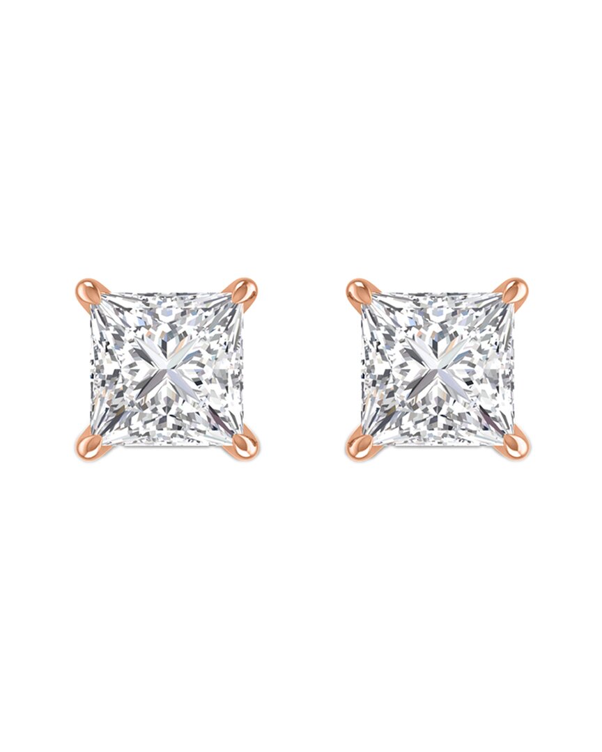 Diamond Select Cuts 14k Rose Gold Sselects 0.25 Ct. Tw. Diamond Studs