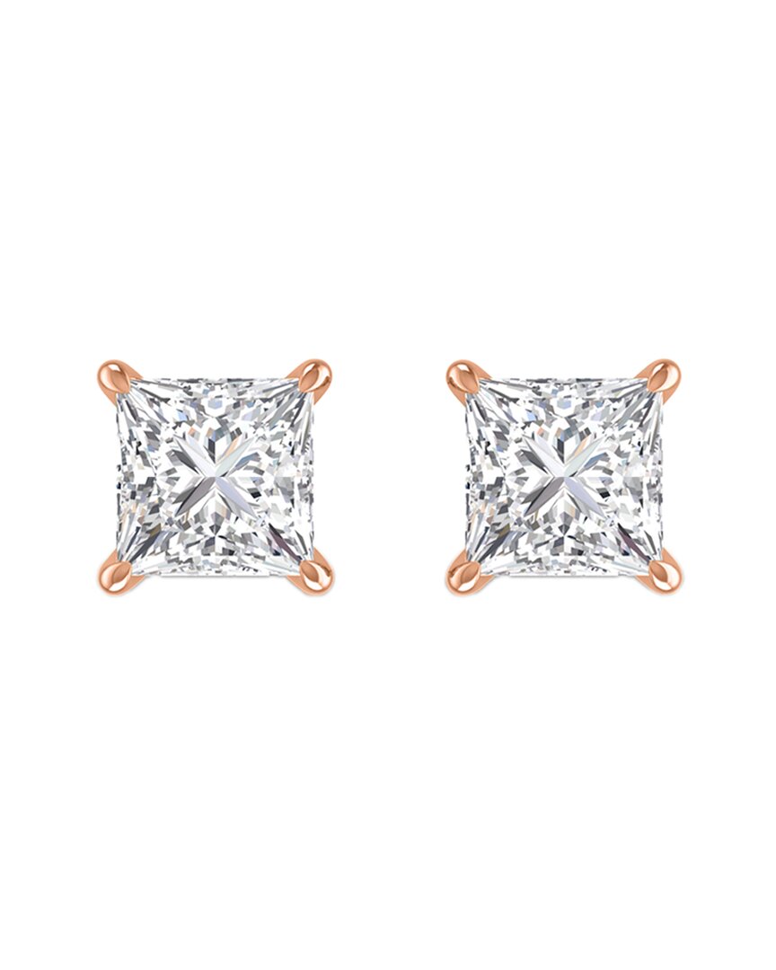 Diamond Select Cuts 14k Rose Gold Sselects 1.00 Ct. Tw. Diamond Studs
