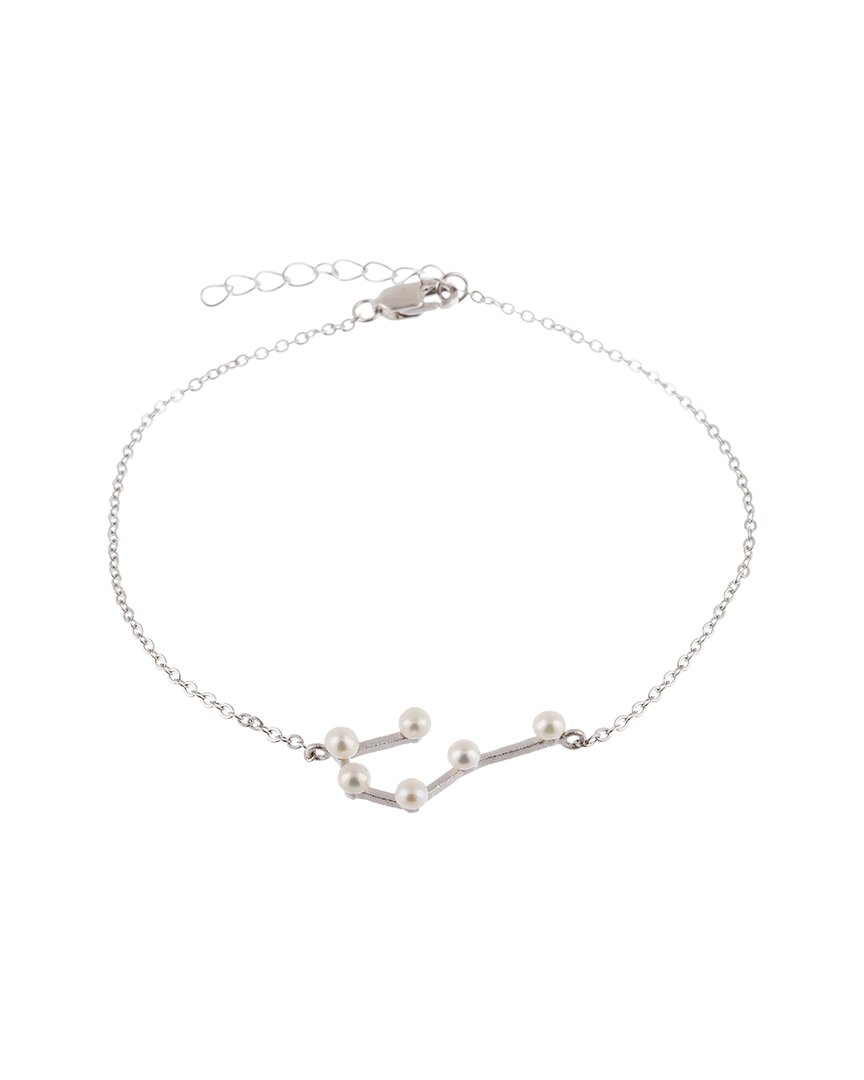 Splendid Pearls Silver 2.5-3mm Pearl Bracelet
