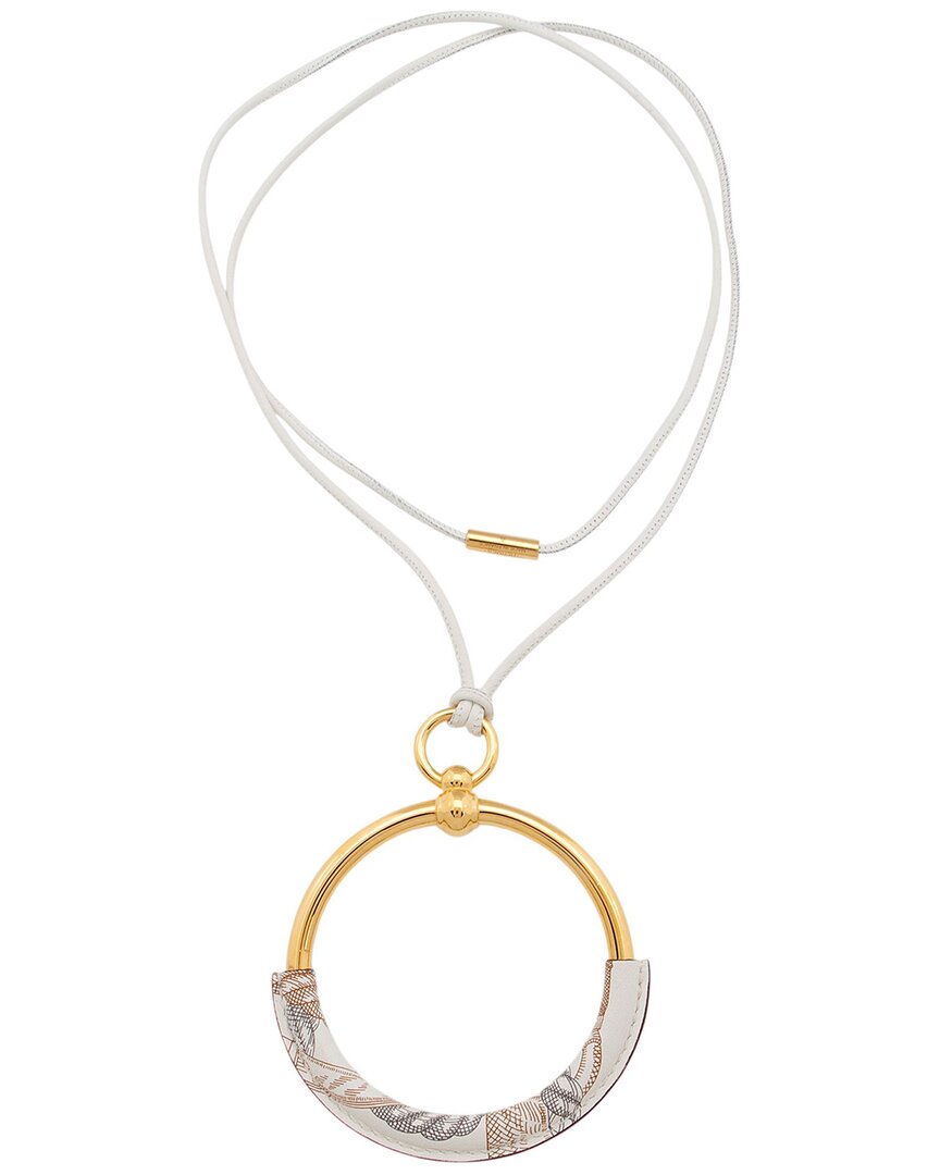 Pre-owned Hermes Della Cavalleria Grand Loop Necklace (authentic Pre-loved)