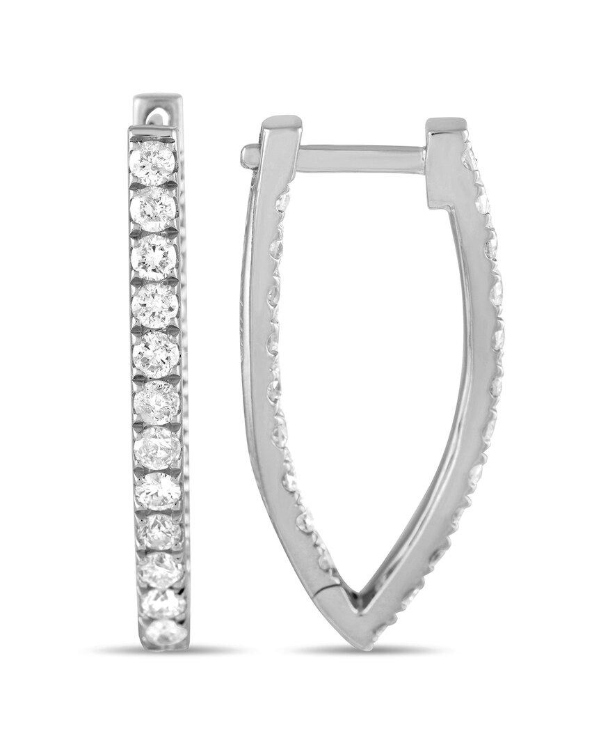 Shop Diamond Select Cuts 14k 1.52 Ct. Tw. Diamond Hoops