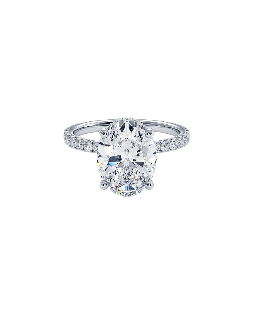 Lab Grown Diamonds Luxore Privee 14k 3.50 Ct. Tw. Lab-grown Diamond Ring