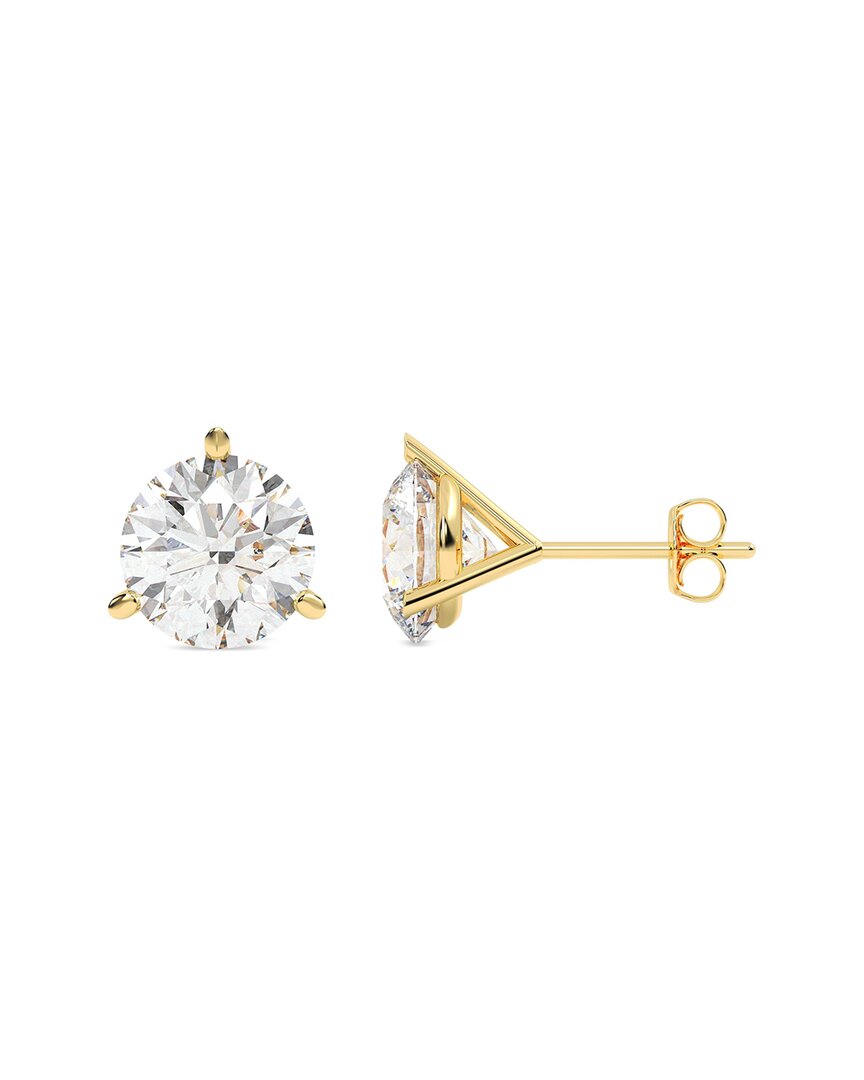 Lab Grown Diamonds 14k 8.00 Ct. Tw. Lab-grown Diamond Earrings In Gold