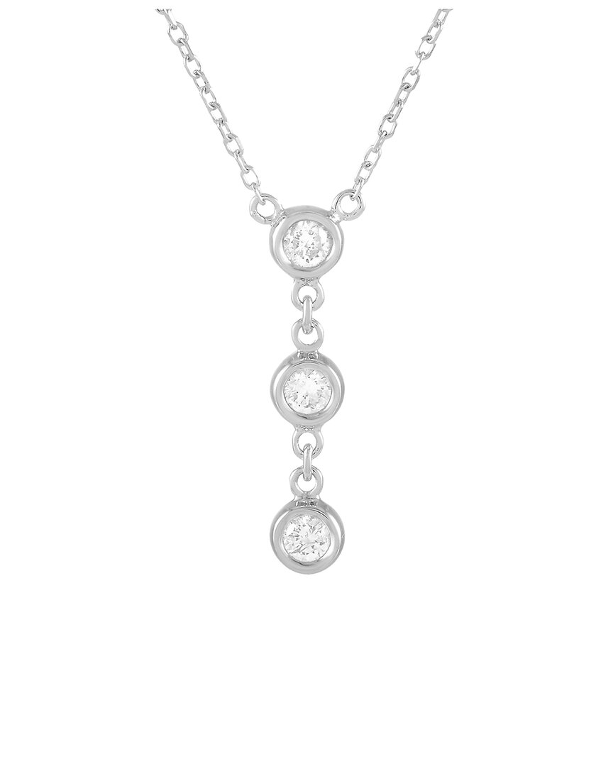 Shop Diamond Select Cuts 14k 0.15 Ct. Tw. Diamond Necklace