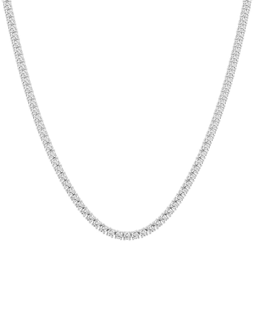 Lab Grown Diamonds 14k 15.25 Ct. Tw. Lab-grown Diamond Tennis Necklace