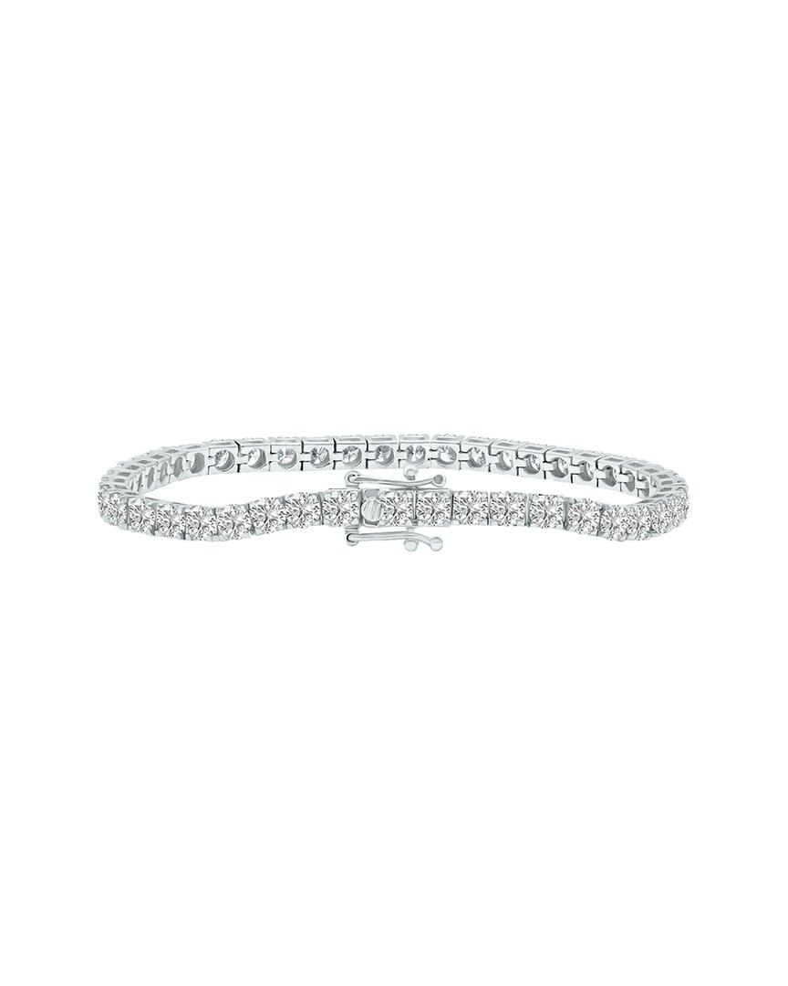 Lab Grown Diamonds 14k 10.00 Ct. Tw. Lab Grown Diamond Tennis Bracelet