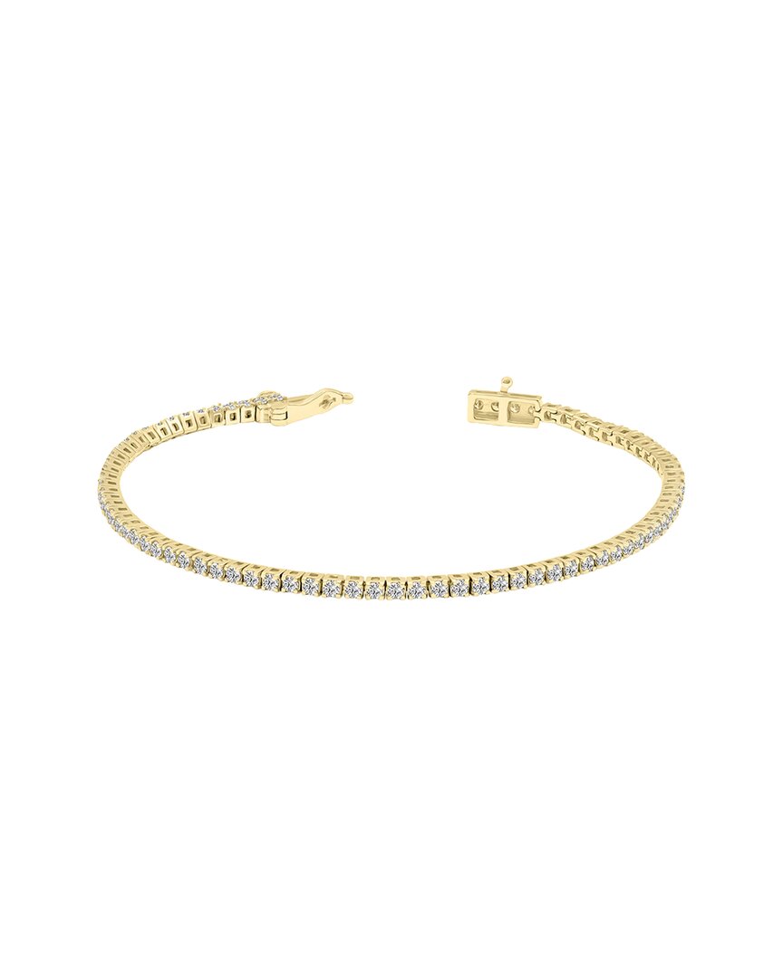 Lab Grown Diamonds 14k 2.00 Ct. Tw. Lab Grown Diamond Tennis Bracelet