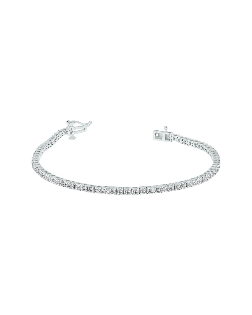 Lab Grown Diamonds 14k 3.00 Ct. Tw. Lab Grown Diamond Tennis Bracelet