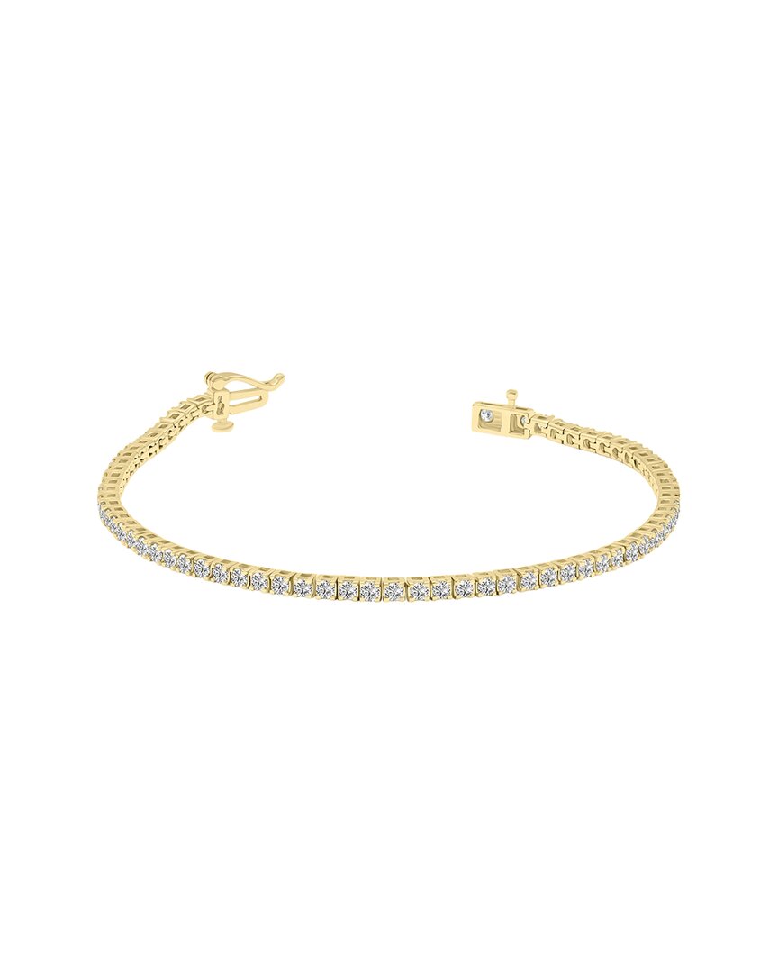 Lab Grown Diamonds 14k 3.00 Ct. Tw. Lab Grown Diamond Tennis Bracelet