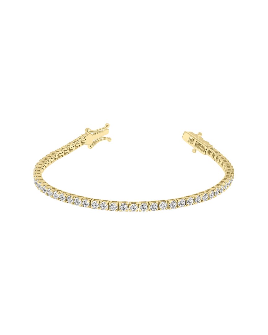 Lab Grown Diamonds 14k 6.00 Ct. Tw. Lab Grown Diamond Tennis Bracelet