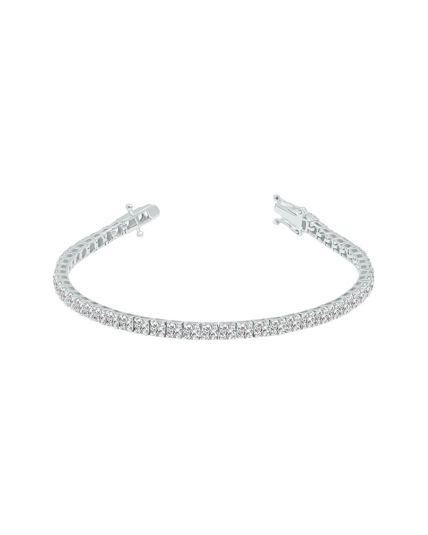 Lab Grown Diamonds 14k 7.00 Ct. Tw. Lab Grown Diamond Tennis Bracelet