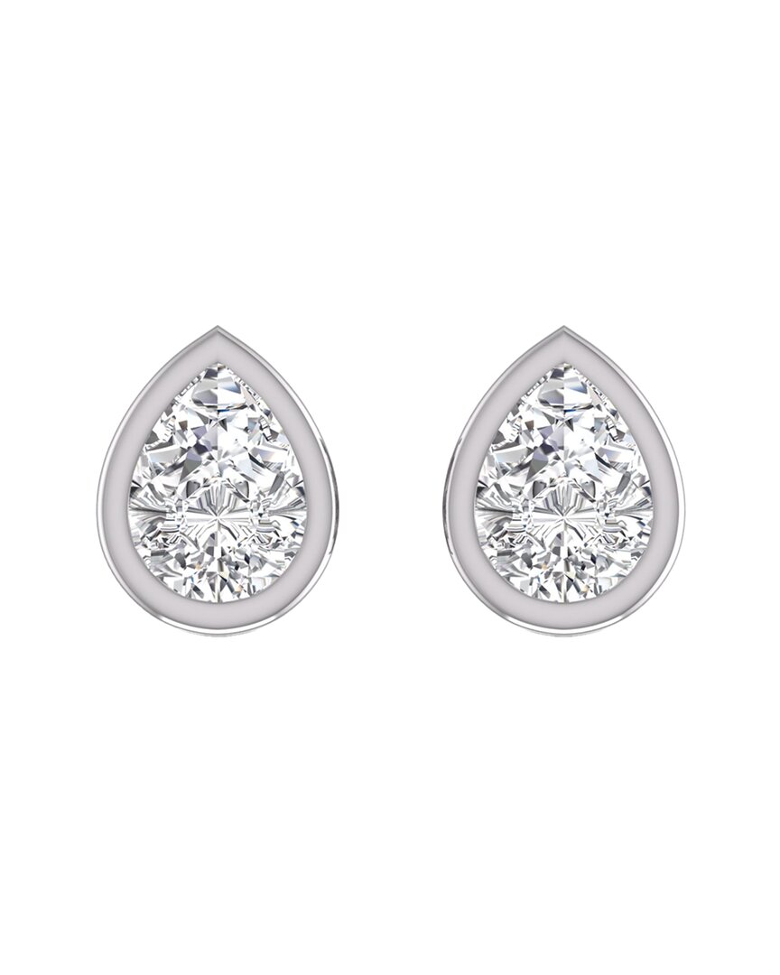 LAB GROWN DIAMONDS 14K 0.50 CT. TW. LAB GROWN DIAMOND EARRINGS