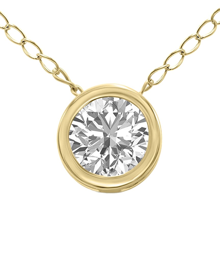 Lab Grown Diamonds 14k 0.25 Ct. Tw. Lab Grown Diamond Necklace