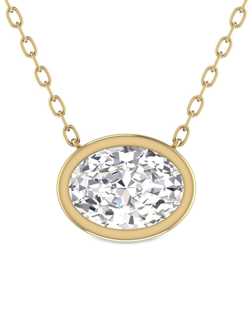 Lab Grown Diamonds 14k 0.75 Ct. Tw. Lab Grown Diamond Necklace