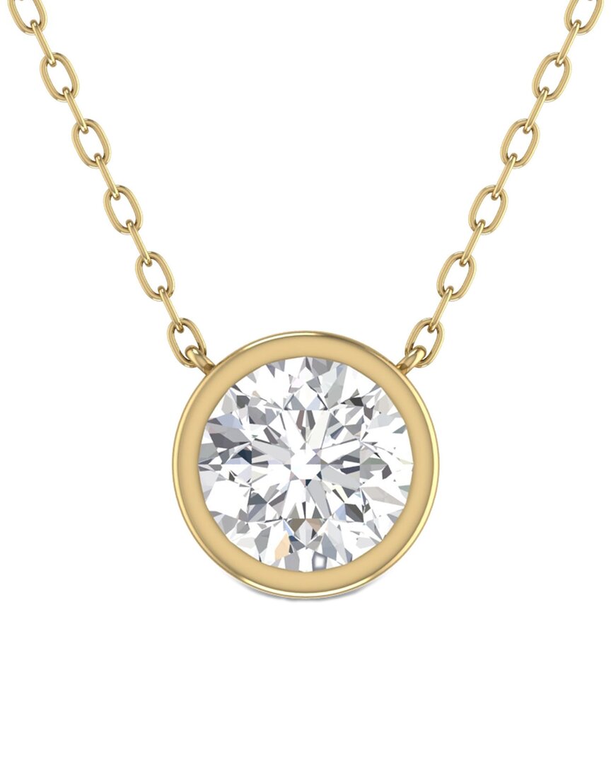 Lab Grown Diamonds 14k 0.25 Ct. Tw. Lab Grown Diamond Necklace
