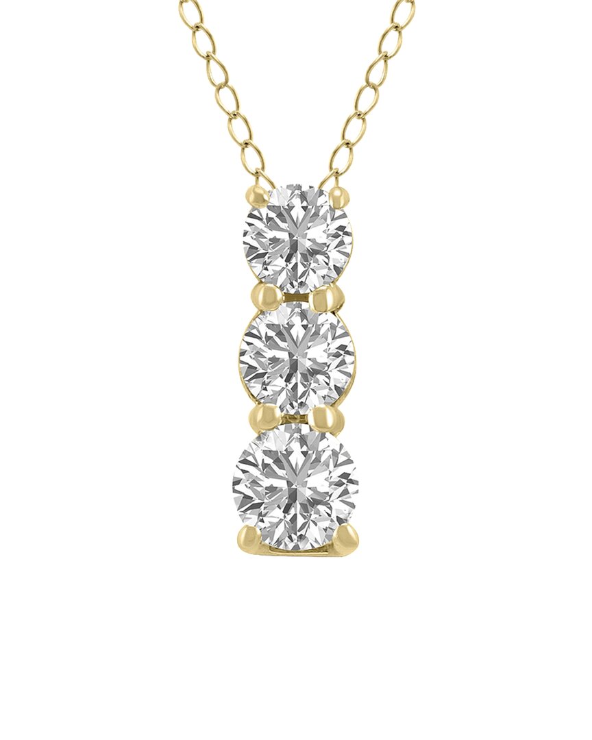 Lab Grown Diamonds 14k 0.50 Ct. Tw. Lab Grown Diamond Necklace