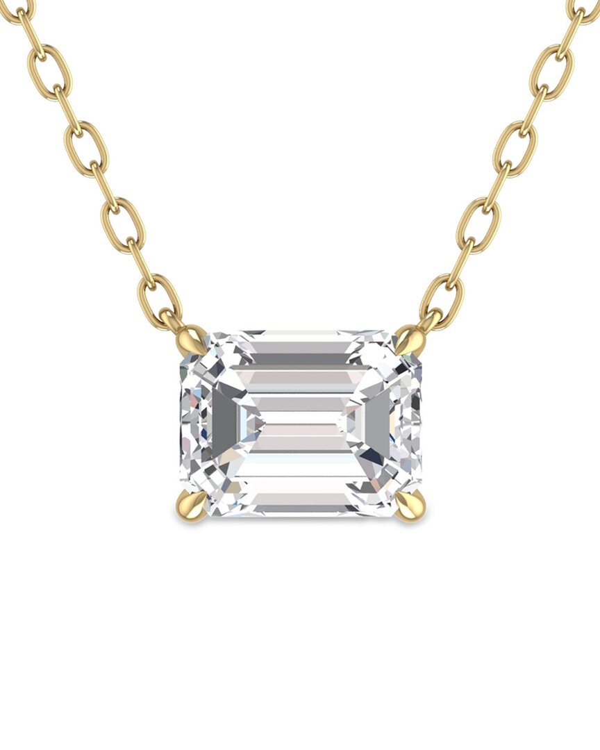 Shop Lab Grown Diamonds 14k 0.50 Ct. Tw. Lab Grown Diamond Necklace