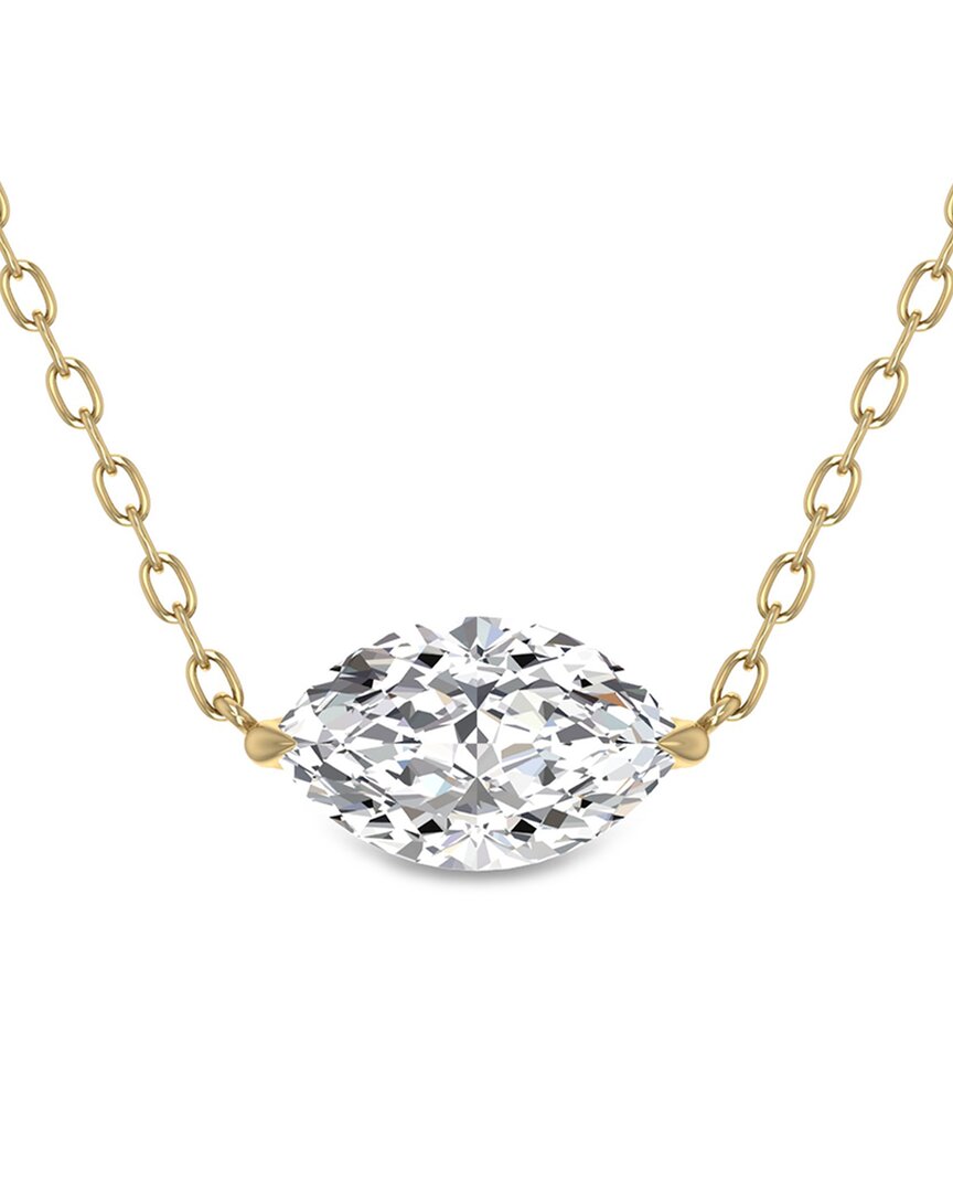 Shop Lab Grown Diamonds 14k 0.50 Ct. Tw. Lab Grown Diamond Necklace