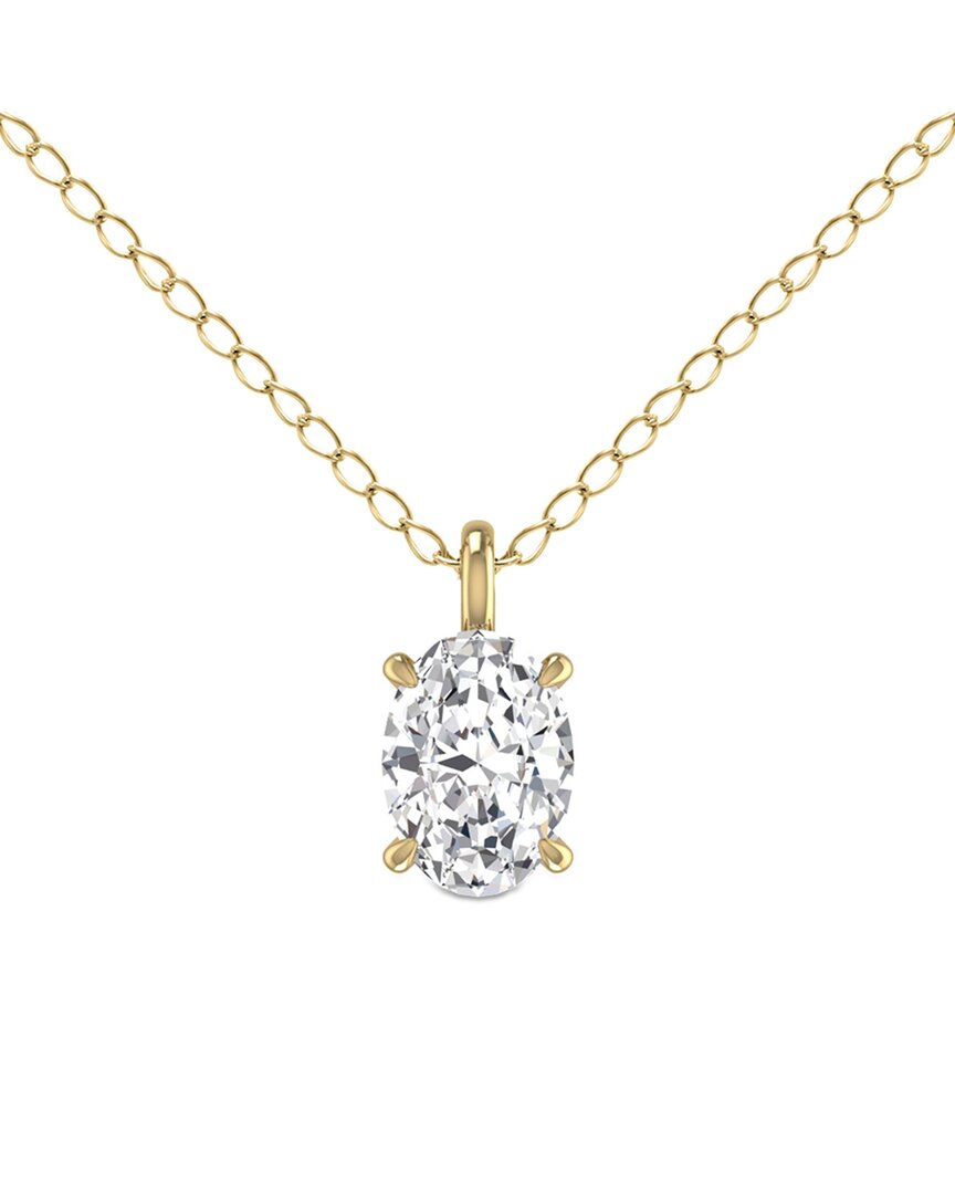 Shop Lab Grown Diamonds 14k 0.50 Ct. Tw. Lab Grown Diamond Necklace