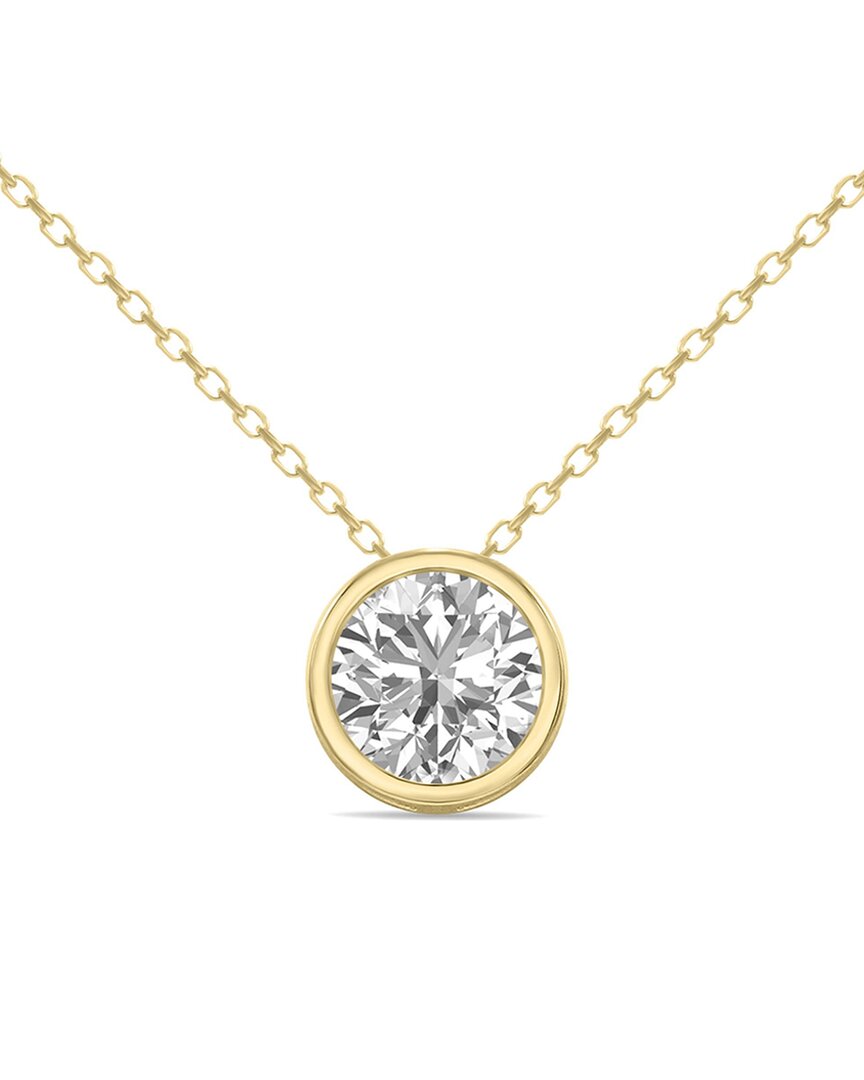 Lab Grown Diamonds 14k 0.75 Ct. Tw. Lab Grown Diamond Necklace
