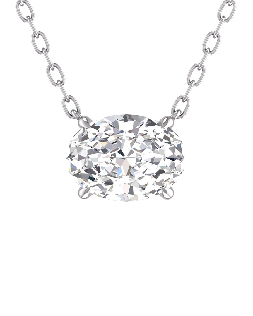 Lab Grown Diamonds 14k 0.75 Ct. Tw. Lab Grown Diamond Necklace