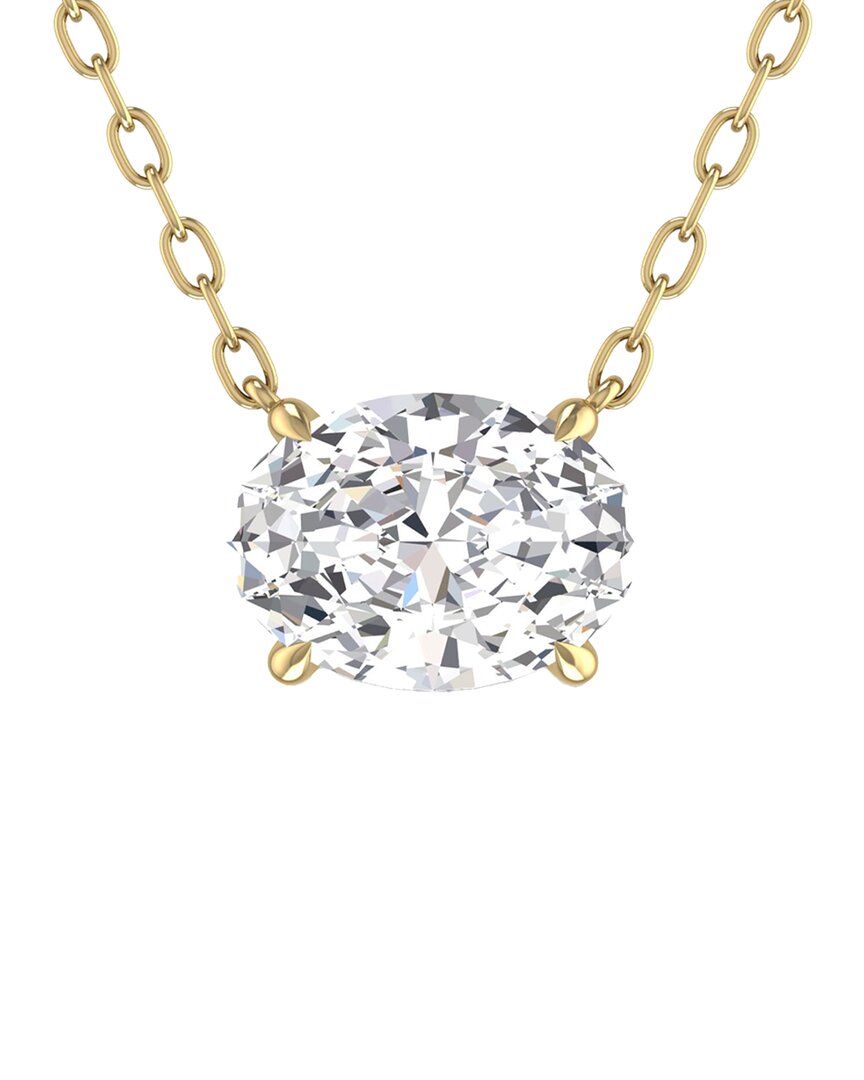 Lab Grown Diamonds 14k 0.75 Ct. Tw. Lab Grown Diamond Necklace