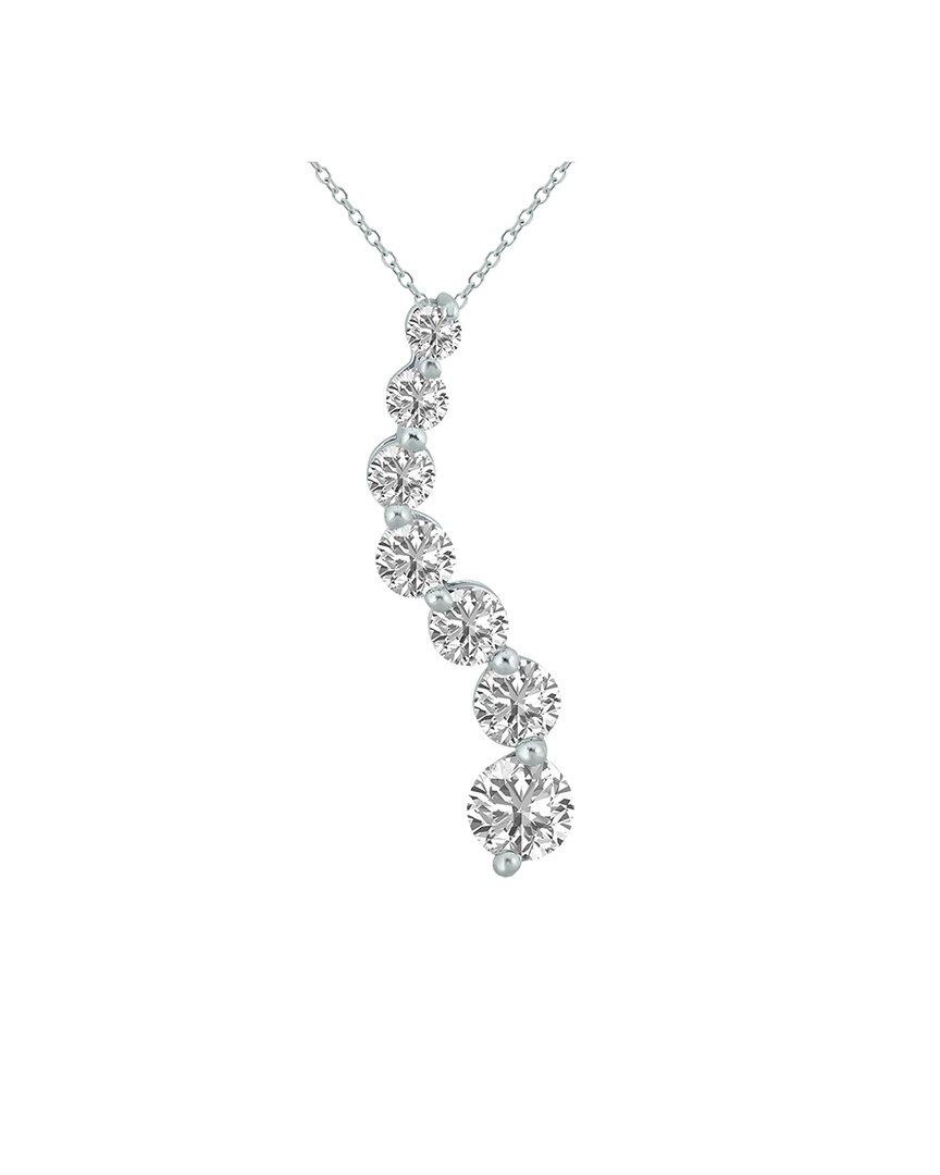 Shop Lab Grown Diamonds 14k 1.50 Ct. Tw. Lab Grown Diamond Necklace