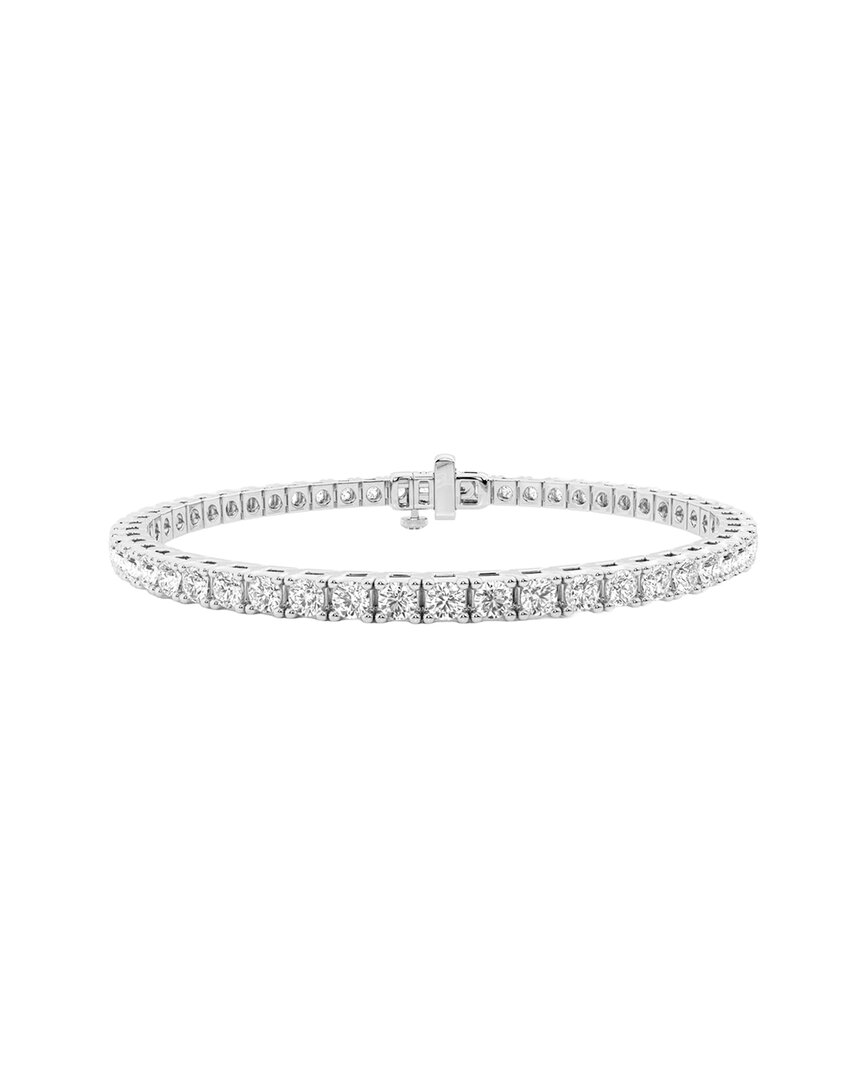 DIANA M LAB GROWN DIAMONDS DIANA M. FINE JEWELRY 14K 5.00 CT. TW. LAB GROWN DIAMOND TENNIS BRACELET