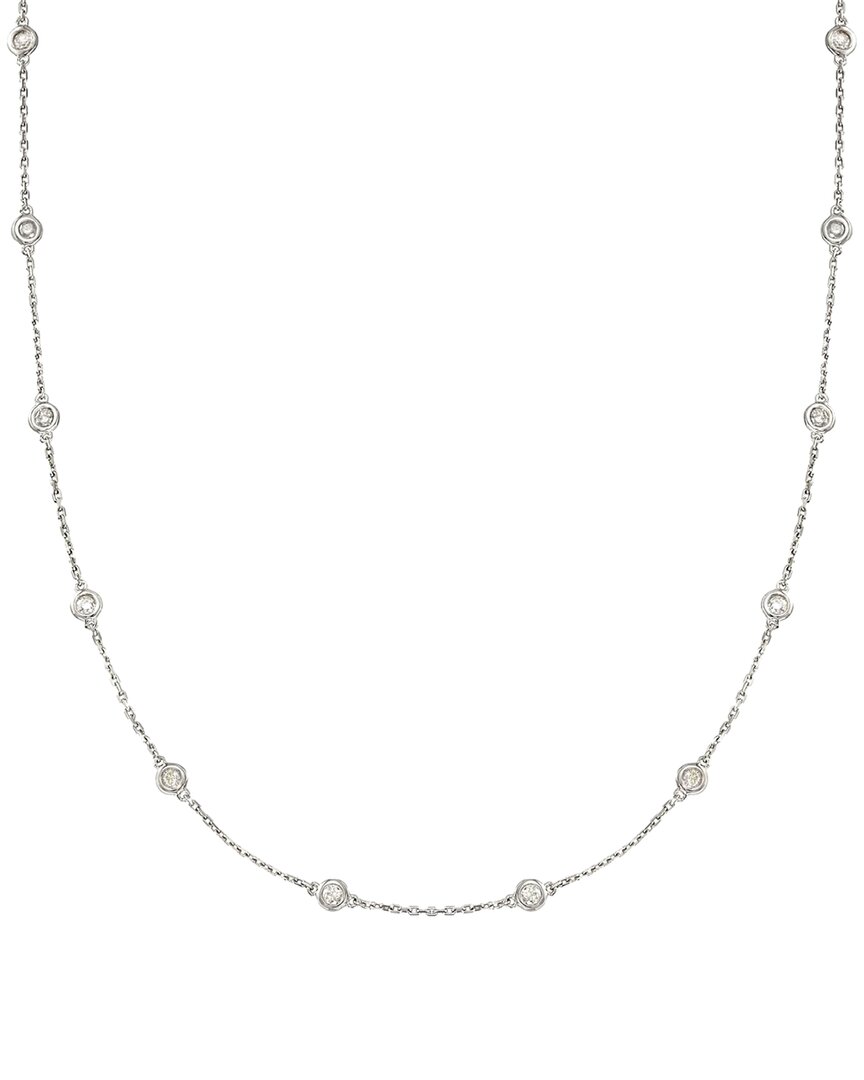 Diana M. Fine Jewelry 14K 4.00 ct. tw. Lab Grown Diamond By the Yard Necklace