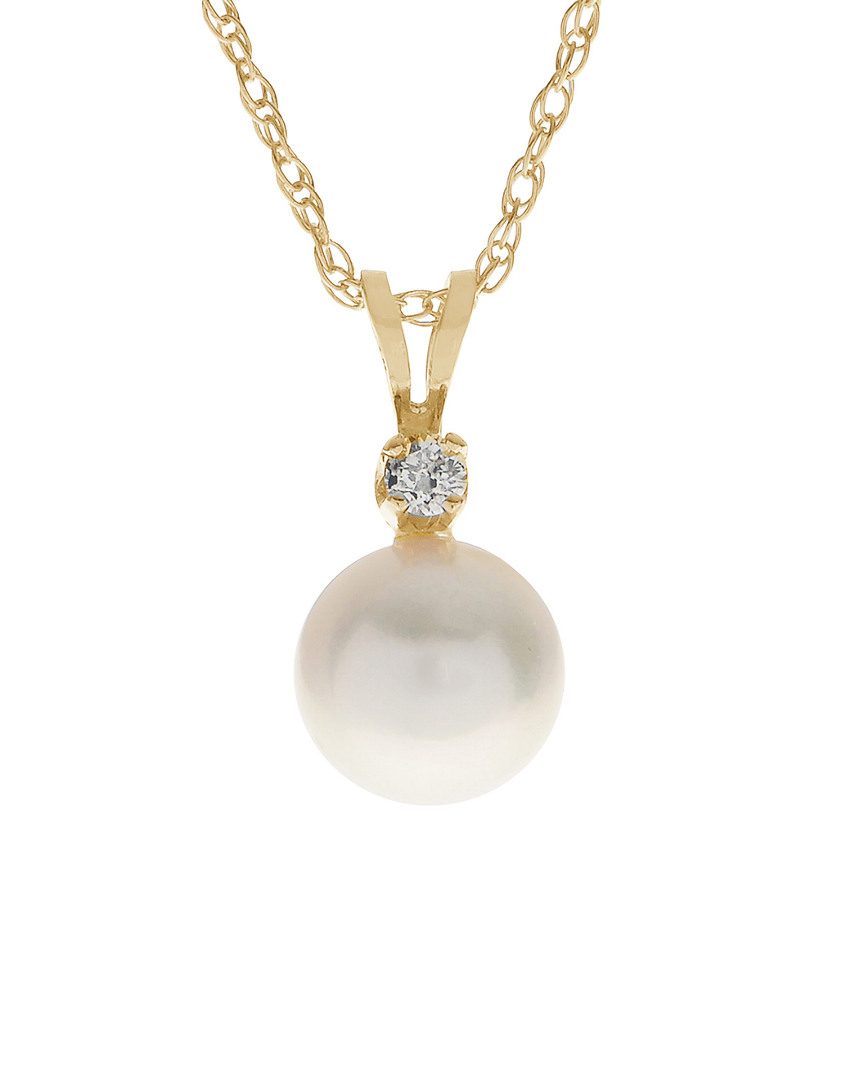 Pearls Imperial 14k 7-7.5mm Akoya Pearl Necklace