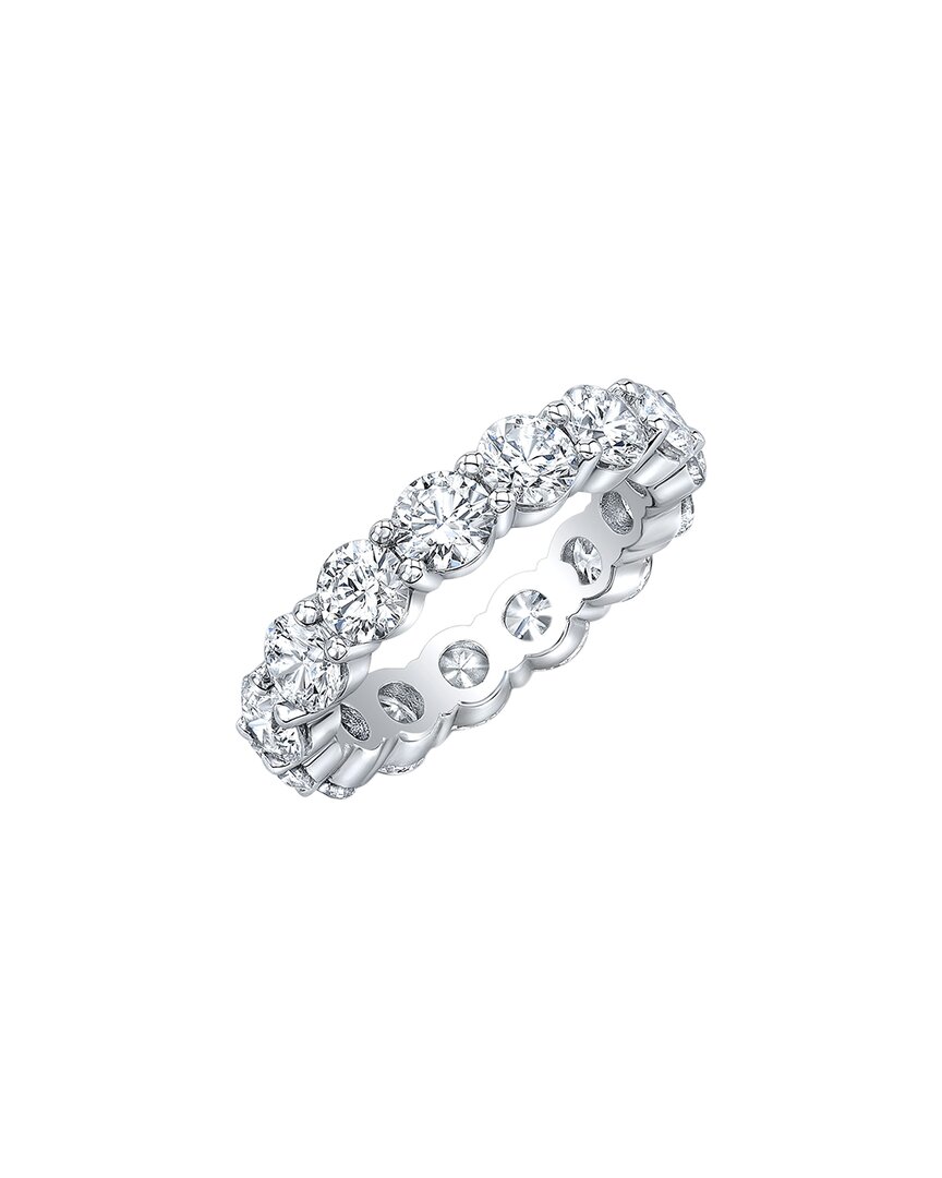 Shop Forever Creations Signature Forever Creations 14k 8.00 Ct. Tw. Lab Grown Diamond Eternity Ring