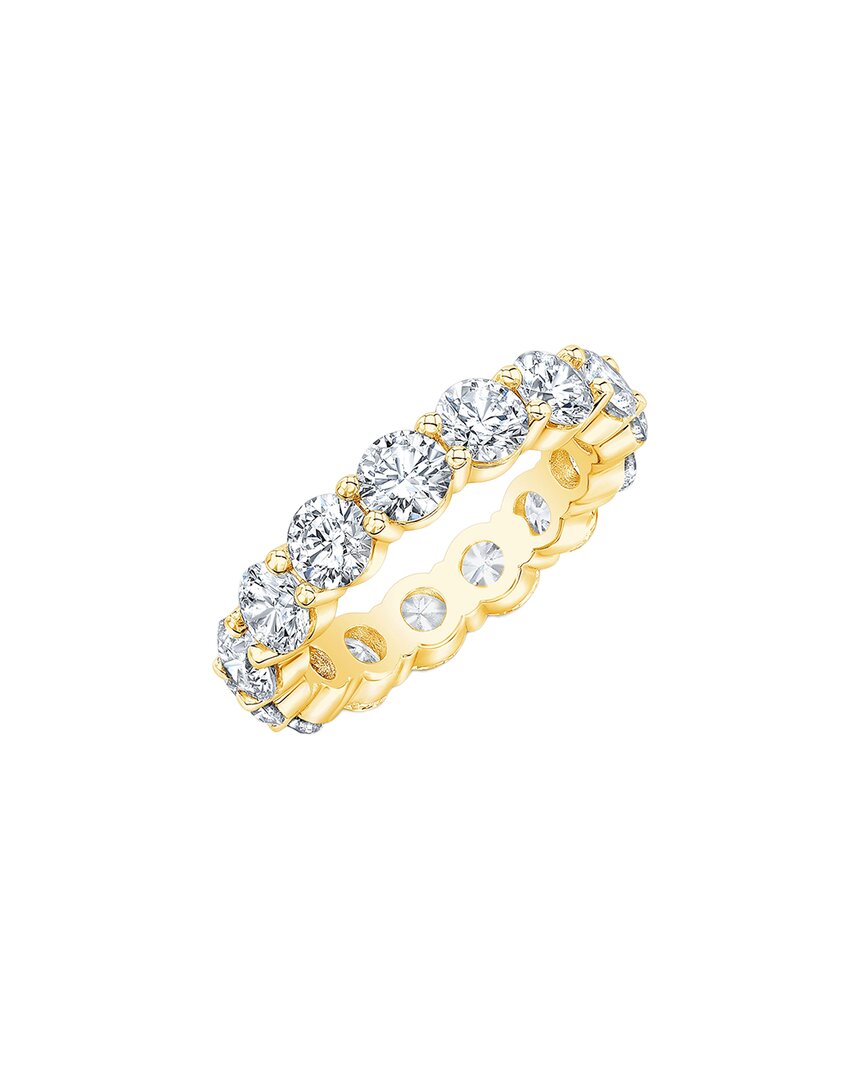 Shop Forever Creations Signature Forever Creations 14k 8.00 Ct. Tw. Lab Grown Diamond Eternity Ring
