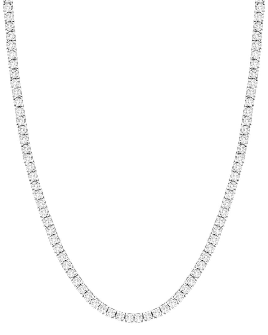 Forever Creations Signature Forever Creations 14k 8.00 Ct. Tw. Lab Grown Diamond Tennis Necklace
