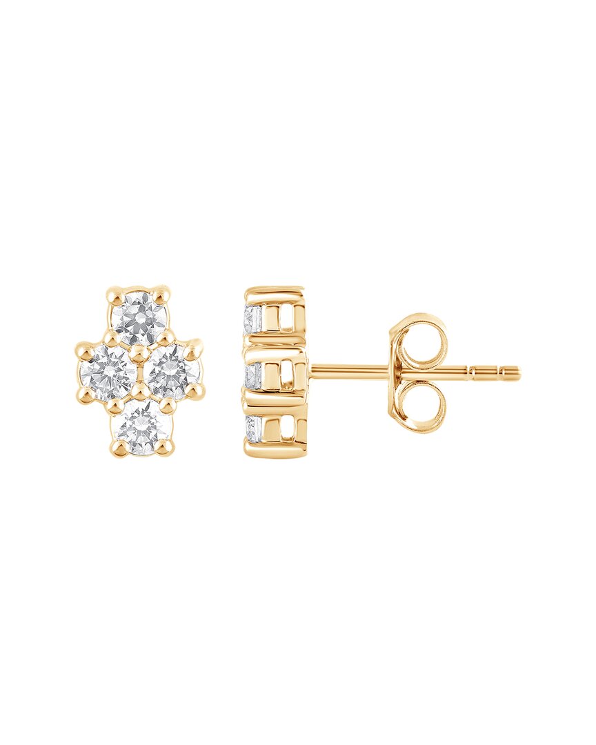Lab Grown Diamonds 14k 0.75 Ct. Tw. Lab Grown Diamond Cz Earrings