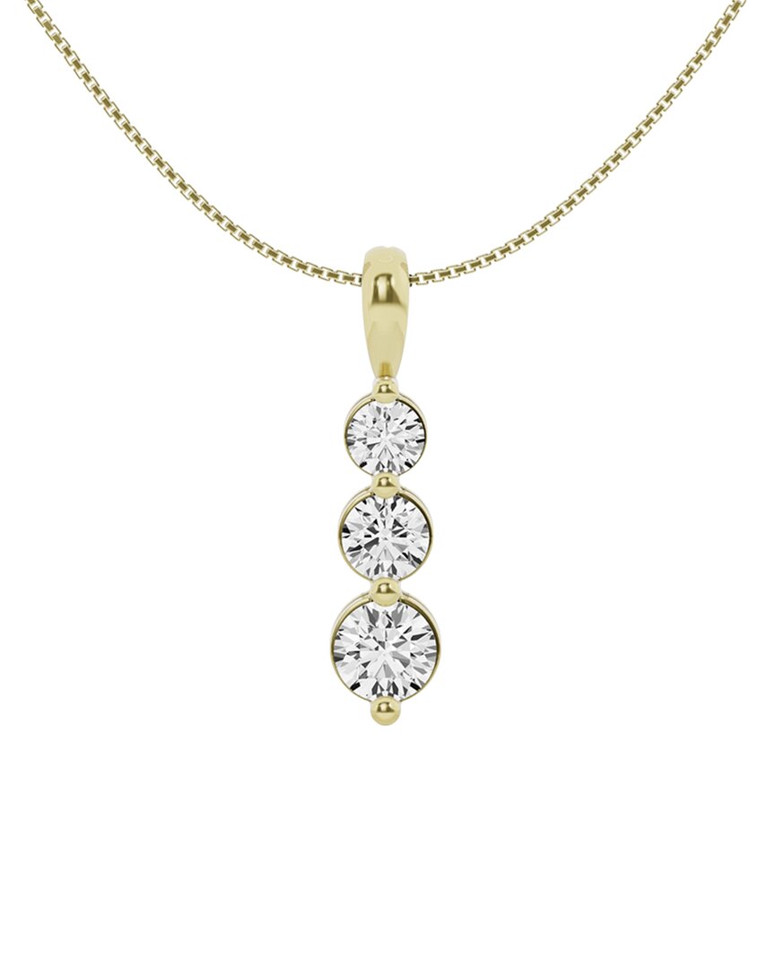 Lab Grown Diamonds 14k 2.00 Ct. Tw. Lab Grown Diamond Pendant Necklace