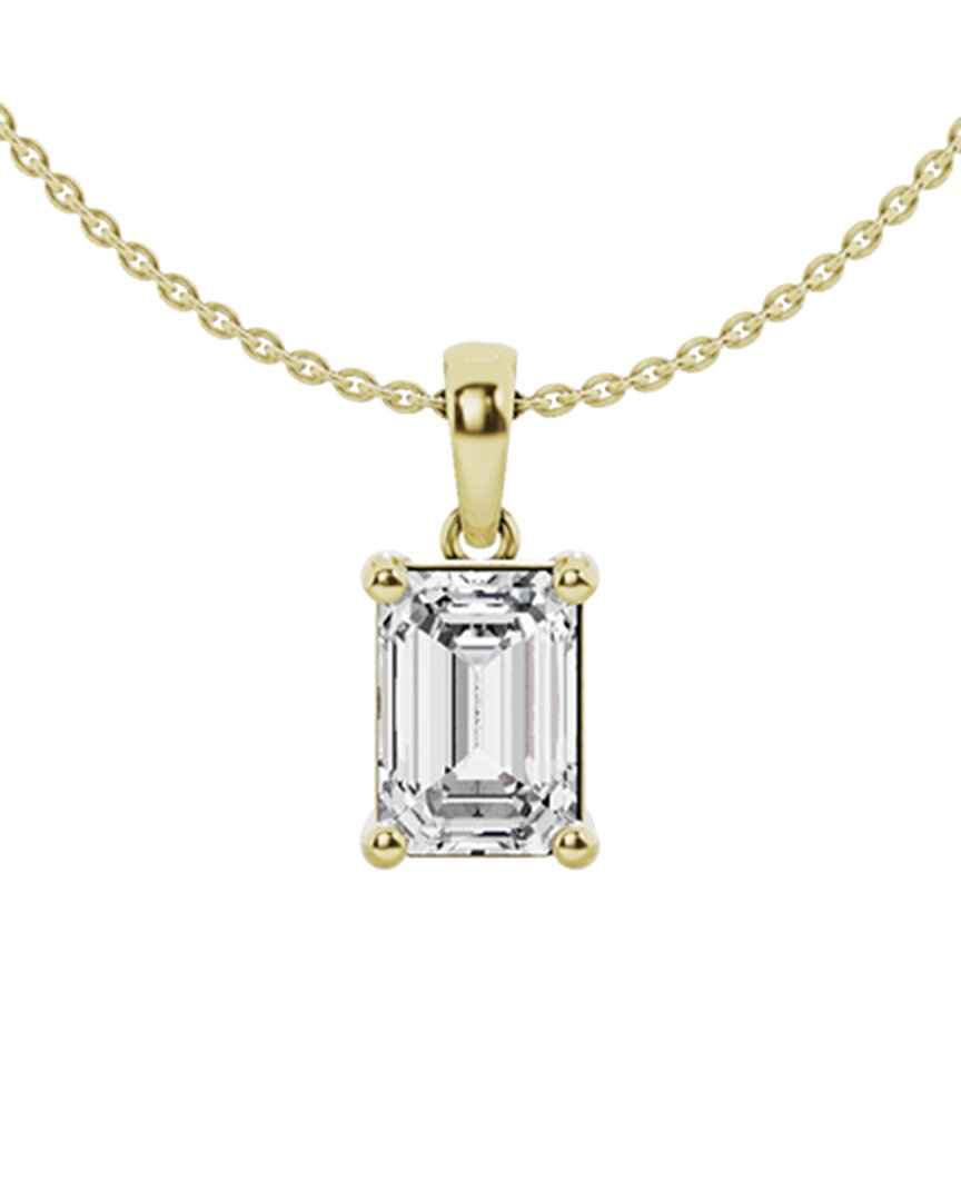 Lab Grown Diamonds 14k 2.00 Ct. Tw. Lab Grown Diamond Solitaire Pendant Necklace