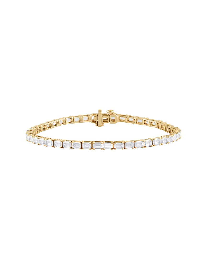 Lab Grown Diamonds 14k 7.05 Ct. Tw. Lab Grown Diamond Bracelet