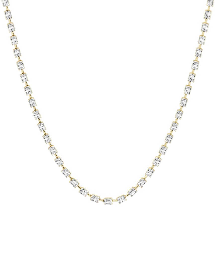 Lab Grown Diamonds 14k 10.03 Ct. Tw. Lab Grown Diamond Necklace