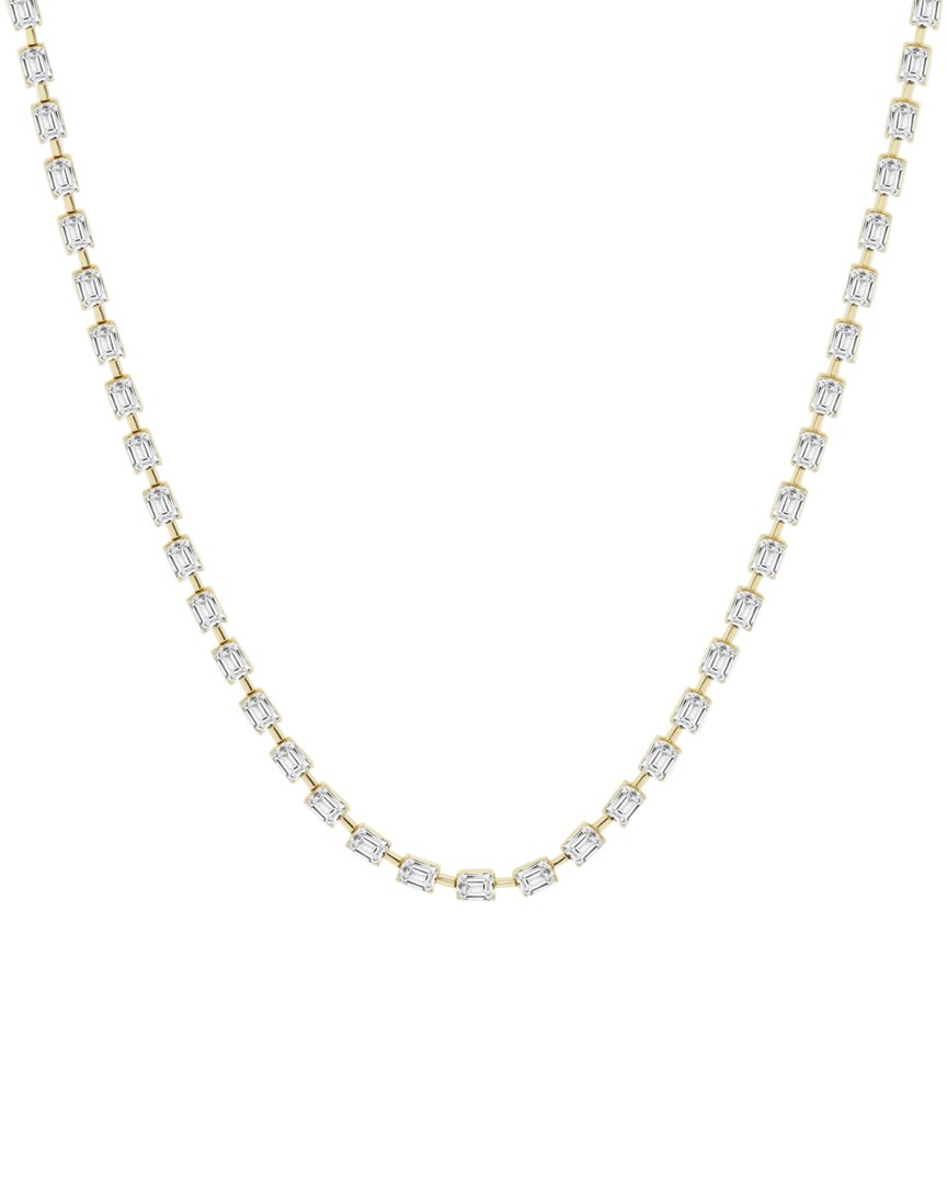 Shop Lab Grown Diamonds 14k 10.03 Ct. Tw. Lab Grown Diamond Necklace