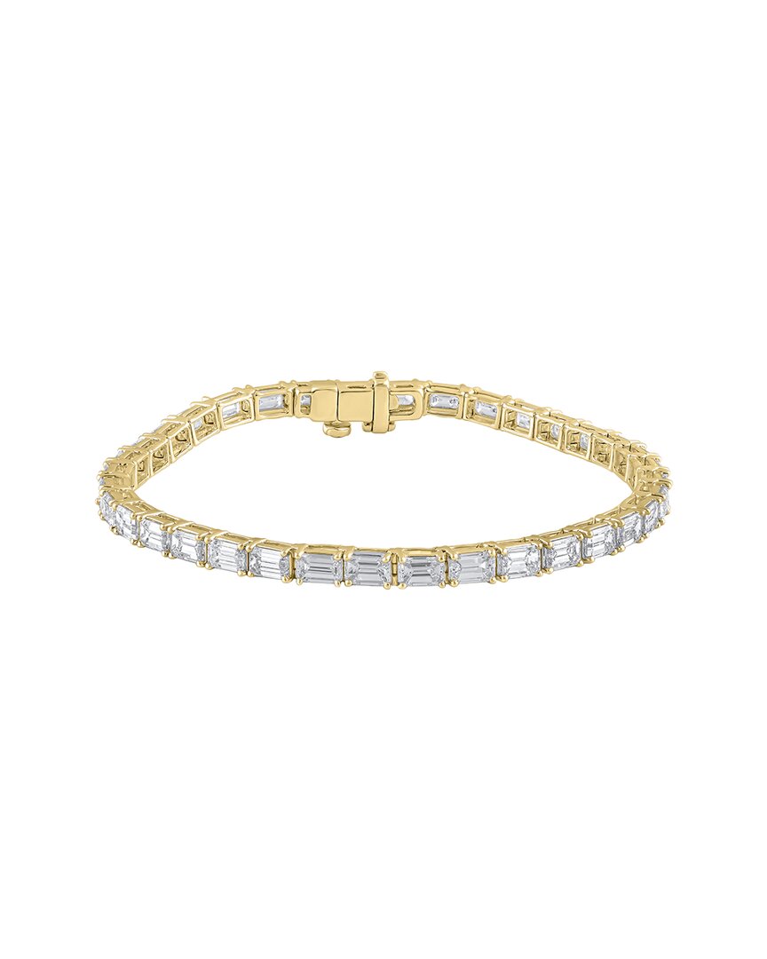 Lab Grown Diamonds 14k 9.00 Ct. Tw. Lab Grown Diamond Bracelet